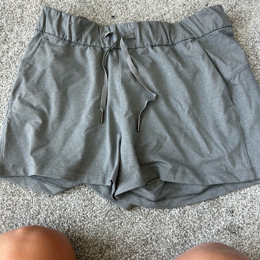 Gray lulu shorts